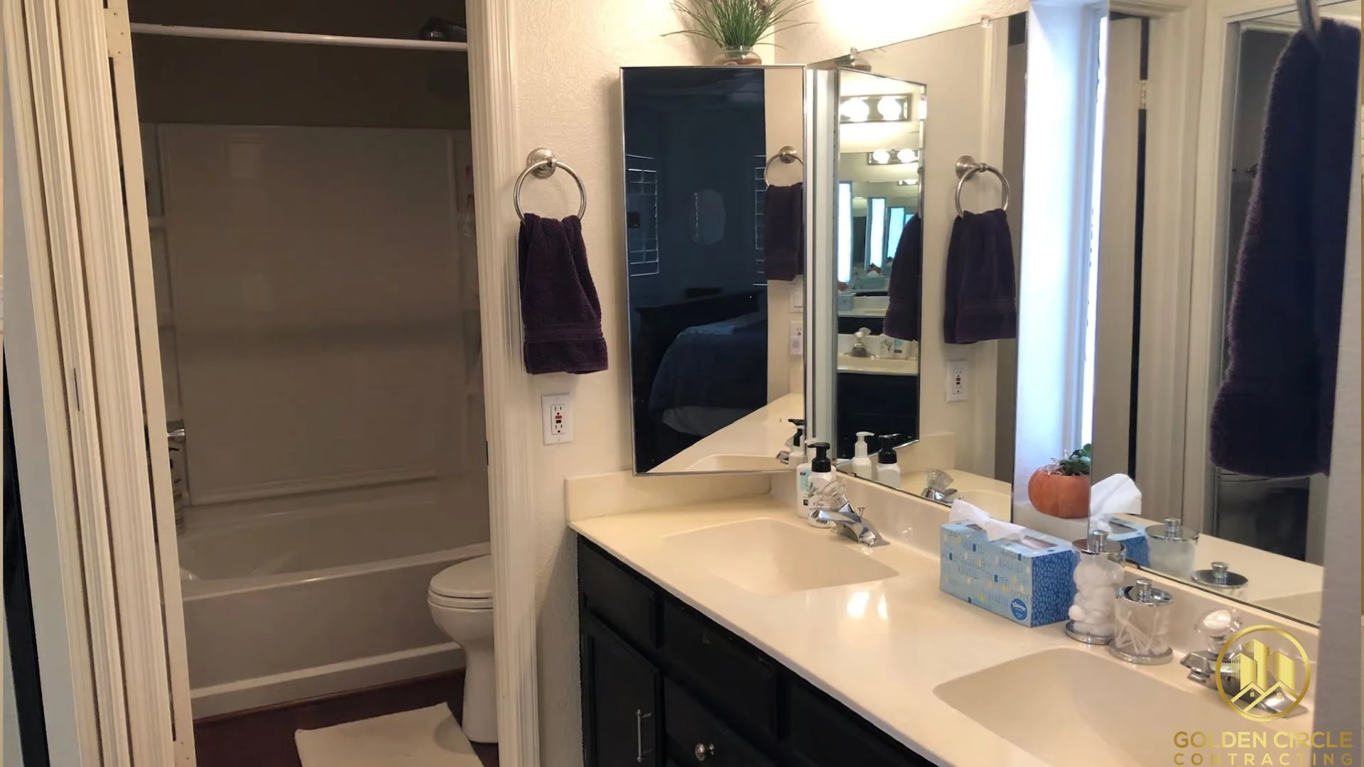 Before accessible bathroom renovation